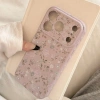 Vỏ điện thoại mềm Purple Rose Retro cho iPhone 13/14/15/16/17 Pro Max - Bảo vệ sang trọng, Giá 51.238₫ 3
