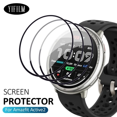 Vỏ đồng hồ bảo vệ màn hình cong 1/3/5 cho Amazfit Active 2 phim bảo vệ, giảm giá 40.272₫