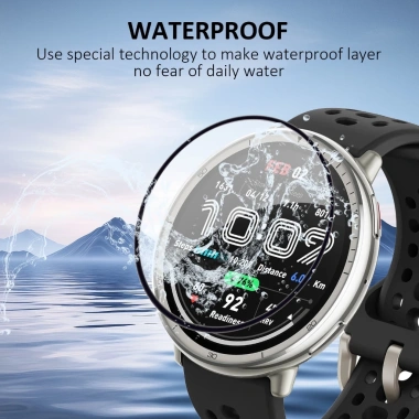 Vỏ đồng hồ bảo vệ màn hình cong 1/3/5 cho Amazfit Active 2 phim bảo vệ, giảm giá 40.272₫ 6
