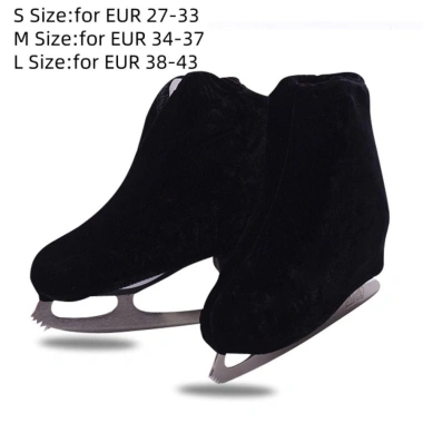 Vỏ giày trượt băng NLINNI Nhung Flannelette, chống bẩn, chống mài, nhiều màu, Ice Skate Protector 2