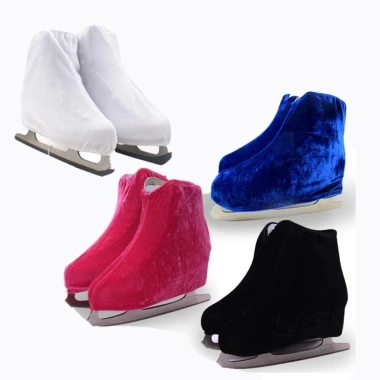 Vỏ giày trượt băng NLINNI Nhung Flannelette, chống bẩn, chống mài, nhiều màu, Ice Skate Protector 8
