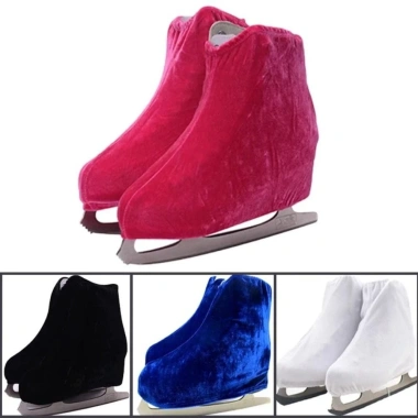 Vỏ giày trượt băng NLINNI Nhung Flannelette, chống bẩn, chống mài, nhiều màu, Ice Skate Protector 9