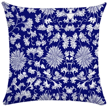 Vỏ gối 40×40 hình học xanh hai mặt cotton – Trang trí sofa, nhà cửa, giảm giá 43.439₫ 8