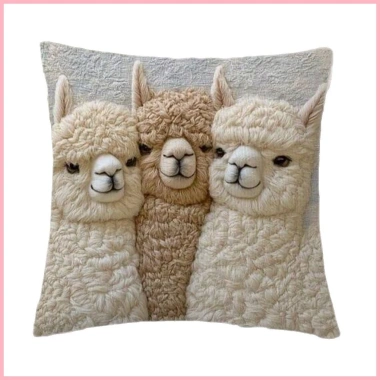 Vỏ Gối Alpaca Mềm Ngắn Sang Trọng - Đệm Sofa & Đầu Ô Tô, Giá Giảm 63.720₫