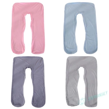 Vỏ gối áo gối chữ U vải nhung mịn cho bà bầu – Giá 110k, hỗ trợ giấc ngủ 2