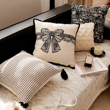 Vỏ Gối Bắc Âu Nhẹ Sang Trọng Sofa Đệm Phòng Khách - Giá Ưu Đãi 195.128 VND 4