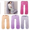 Vỏ gối bầu chữ U vải nỉ nhung, khóa kéo tháo giặt dễ dàng, giá ưu đãi 105.000 VND