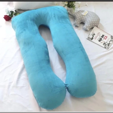 Vỏ gối bầu chữ U vải nỉ nhung, khóa kéo tháo giặt dễ dàng, giá ưu đãi 105.000 VND 10