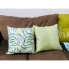 Vỏ gối chim hoa xanh 40x40/45x45 - Trang trí sofa trừu tượng, giá chỉ 46.982đ 8