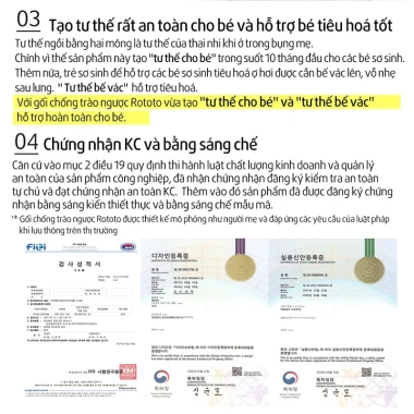 Vỏ gối chống trào ngược ALADDINVINA cho bé 0‑12 tháng - Thoáng mát, dễ giặt - 490.000 VND 6