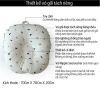 Vỏ gối chống trào ngược ALADDINVINA cho bé 0‑12 tháng - Thoáng mát, dễ giặt - 490.000 VND 7