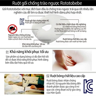 Vỏ gối chống trào ngược ALADDINVINA cho bé 0‑12 tháng - Thoáng mát, dễ giặt - 490.000 VND 8