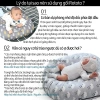 Vỏ gối chống trào ngược Ripple Rototo Bebe gợn sóng ALADDINVINA - Giá 560.500₫ 9