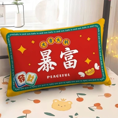 Vỏ gối chúc mừng năm mới 30×50,40×60,50×70 - Sofa sang trọng, giảm giá 17% 4