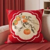Vỏ gối cotton CNY màu đỏ 60×60 cm - Trang trí sofa, nhà cửa, giảm giá 43.439₫ 9