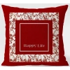 Vỏ gối cotton Happy Life 65×65 – Trang trí sofa nhà năm mới, giá ưu đãi 43.439₫ 3