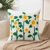 Vỏ Gối Cotton Họa Tiết Hoa Sang Trọng Trang Trí Sofa và Giường Giá Ưu Đãi 131k 7
