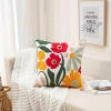 Vỏ Gối Cotton Họa Tiết Hoa Sang Trọng Trang Trí Sofa và Giường Giá Ưu Đãi 131k 9