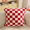 Vỏ gối cotton lưới đỏ 70×70, 65×55, 45×40 - Trang trí sofa lễ hội, giảm giá 20% 2