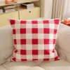 Vỏ gối cotton lưới đỏ 70×70, 65×55, 45×40 - Trang trí sofa lễ hội, giảm giá 20% 5