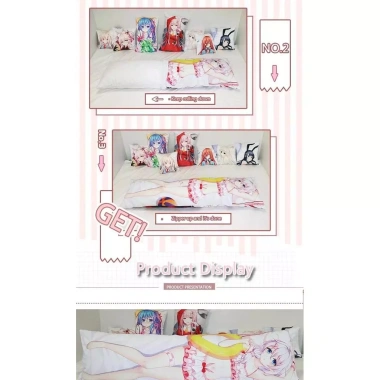 Vỏ gối Dakimakura Genshin Impact Golumbia hai mặt Anime toàn thân, giảm 23% 6