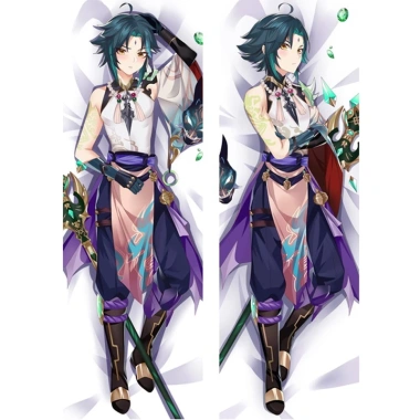 Vỏ Gối Dakimakura In Hình Nhân Vật XIAO - Giá Ưu Đãi 266k, Chất Lụa Mềm Mại