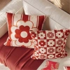 Vỏ gối đệm năm mới màu đỏ, trang trí sofa nhà, giá ưu đãi 43.439₫