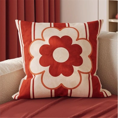 Vỏ gối đệm năm mới màu đỏ, trang trí sofa nhà, giá ưu đãi 43.439₫