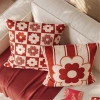 Vỏ gối đệm năm mới màu đỏ, trang trí sofa nhà, giá ưu đãi 43.439₫ 7