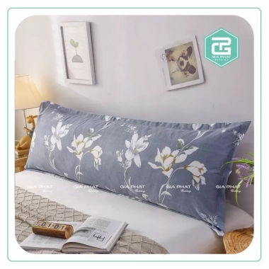 Vỏ Gối Đôi và Áo Gối 40x100cm Cotton 100% mềm mịn - Giá ưu đãi 70.000đ