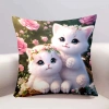 Vỏ Gối Động Vật Mèo Con 2.025: Sofa Xe Hoạt Hình, Họa Tiết Chó Dễ Thương, Giá Ưu Đãi 45.401₫ 2