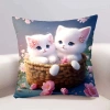 Vỏ Gối Động Vật Mèo Con 2.025: Sofa Xe Hoạt Hình, Họa Tiết Chó Dễ Thương, Giá Ưu Đãi 45.401₫ 3