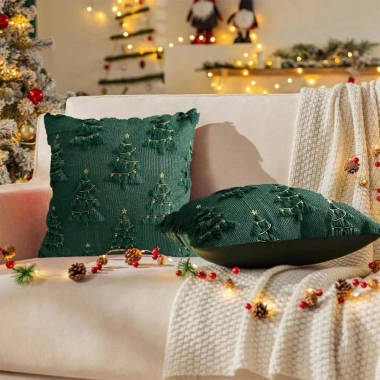 Vỏ Gối DUILIAN Giáng Sinh Cây Đèn Nhẹ – Gối Sang Trọng Trang Trí Sofa, Giá ưu đãi 84.132₫ 8