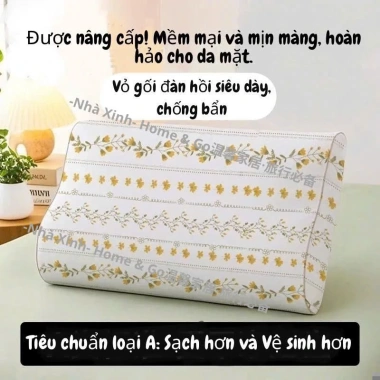 Vỏ Gối Dùng Một Lần Đóng Gói Riêng Co Giãn 360° Mềm - Công Tác Du Lịch Khách Sạn