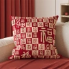 Vỏ gối happinese Red Bless 65×65 - Thiết kế đa màu, trang trí sofa, giá 43.439₫ 6
