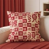 Vỏ gối happinese Red Bless 65×65 - Thiết kế đa màu, trang trí sofa, giá 43.439₫ 8