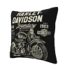 Vỏ gối Harley Davidson hoạt hình dễ thương, dây kéo - Trang trí sofa, phòng khách 4