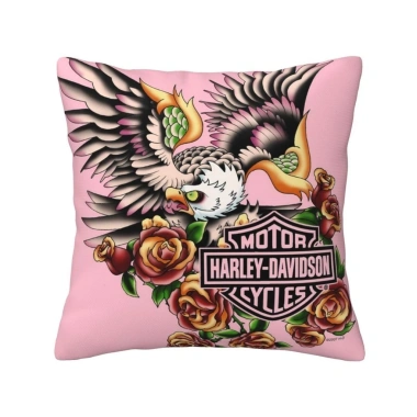 Vỏ gối Harley Davidson hoạt hình dễ thương, dây kéo - Trang trí sofa, phòng khách 9 Vỏ gối Harley Davidson hoạt hình dễ thương, dây kéo - Trang trí sofa, phòng khách 9