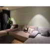 Vỏ gối linen hoa trắng xanh lá cây 45x45cm - Trang trí sofa, giường, sân nhà 48.602₫ 9
