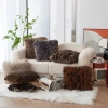 Vỏ Gối Lông Cáo 50x50 – Mềm Mịn, Không Rụng Lông, Trang Trí Sofa Giá 115.000đ