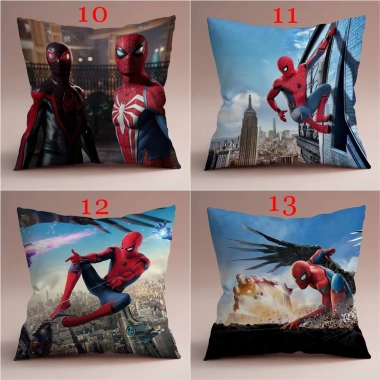 Vỏ Gối Marvel Người Nhện 2 Mặt - Trang Trí Phòng Khách, Sofa, Xe Hơi, Quà Tặng Bé Không Lõi Giá 50.674 VND