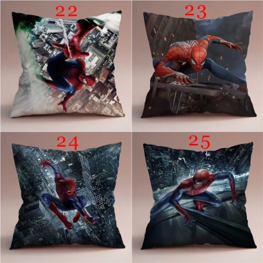 Vỏ Gối Marvel Người Nhện 2 Mặt - Trang Trí Phòng Khách, Sofa, Xe Hơi, Quà Tặng Bé Không Lõi Giá 50.674 VND