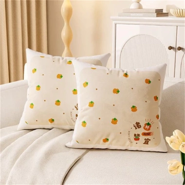 Vỏ gối may mắn cotton 2 lớp 60×60,45×45,40×40 Trang trí sofa năm mới chỉ 43.439đ 10