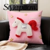 Vỏ Gối Mềm YudhUI Pony Dễ Thương 2D - Gối Vuông Đệm Trang Trí Nhà, Giá 99.576₫ 5