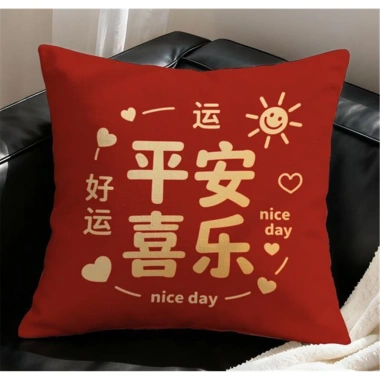 Vỏ gối ngày đẹp đa kích thước 70x70, 65x55, 45x40 - Trang trí sofa, nhà năm mới, giảm giá 43.439đ 7