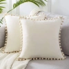 Vỏ gối nhung bóng mềm xanh dương hồng - Trang trí sofa phòng ngủ, chỉ 95.040₫ 2