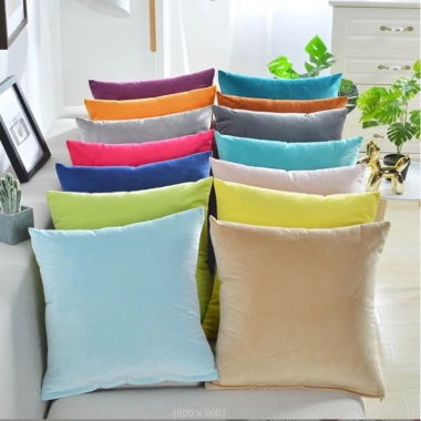 Vỏ Gối Nhung Cao Cấp Siêu Mềm Nhiều Màu - Trang Trí Ghế Sofa, Giá Ưu Đãi 47.250₫ 5