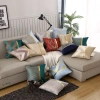 Vỏ gối nhung màu nhuộm đồng sang trọng 45x45cm Trang trí năm mới 2