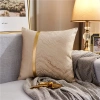 Vỏ gối nhung màu nhuộm đồng sang trọng 45x45cm Trang trí năm mới 10