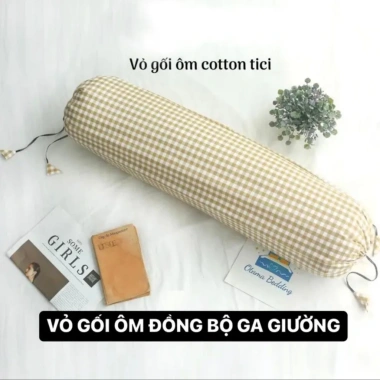 Vỏ Gối Ôm Basic Màu Trơn Tone Hiện Đại - Phù Hợp Mọi Phòng Ngủ GẠO HOME 33.390 VND giảm còn 26.500 VND 4
